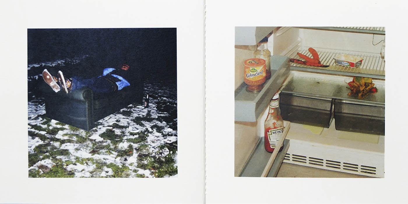Die Tage ohne Dich | 2015  | kleines Fotobuch, Munken Pure ungestichenes Designpapier, Handgebunden, 14 x 14 cm