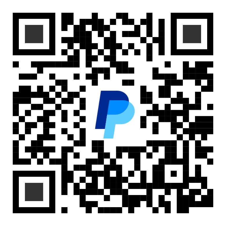 PayPal-QR-Code zum Spenden an Jolanda Roskosch